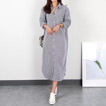 스윗타임 자체제작 블링ST셔츠원피스 빅사이즈 봄 여름 여성의류 셔츠 원피스