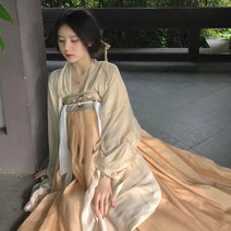 중국풍 드레스 원피스 한복 기생 연극 무대 의상 소복
