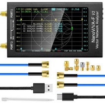 랜 벡터 네트워크 분석기 업그레이드된 안테나 43 인치 측정 파라미터, NanoVNAF V2