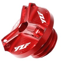 오토바이 액세서리 야마하 R1 YZFR1 M 1998-2020 CNC 알루미늄 엔진 오일 필러 캡 플러그 커버, 13 red