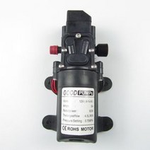 보일러 수리 교체 부품 1pcs 자동 흐름 스위치 6lmin dc12v 70w 130psi 자동 다이어프램 워터 펌프 소형 안전 고압 자체 프라이밍 펌프, 4, 12v