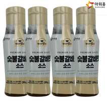 아워홈 숯불갈비맛 소스 250g x4개 불향, 4개