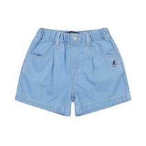 [캉골키즈]APBCDP00010BU 블루 데님 숏츠 PB 0001 블루