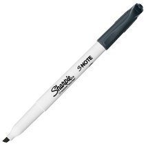 샤피 S-NOTE 리얼 파스텔 형광펜 낱개 / 에스노트 / 파스텔 컬러 / 빨리 마르는 잉크 / 필기 / 드로잉 / 컬러링 / 다이어리 꾸미기, 138 DARK GRAY