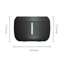 스마트 고양이 정수기 애견 물 먹이기, 검은색, 업그레이드 된 모델 [anti -burning+물 부