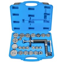 에어식 브레이크 패드 교체 교환기 부품 공구 세트, 24개 세트