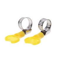 손잡이 호스밴드 클램프 나비 반도 소형 16-25mm 10p, 10개