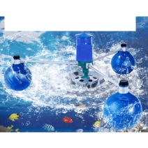 수족관 산소 발생기 공기 통풍 기포 순환 에어펌프, 2200W 220V(플라스틱 임펠러)오일+렌치