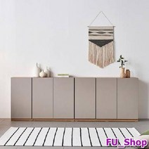 ForU161 다용도 수납장 세트 이동선반수납장 수납가구 도어형수납장 거실수납장, 화이트