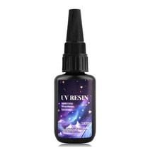 순간접착제 투명방수 에푹시 강력 UV 송진 투명 하드 자외선 빠른 건조 태양 경화 에폭시 DIY 25g, 1.25g