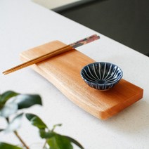 마호가니 물결 스시 보드(다리형) - 소(25cm), 단품, 1개