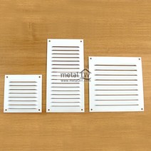 드림철물 쇠부리그릴 AL 백색 대 중 소, 상세페이지 참조