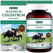 호주 시니케어 맥시멈 콜로스트럼 마이 패밀리 초유 분말 365정x5, 365정, 5box