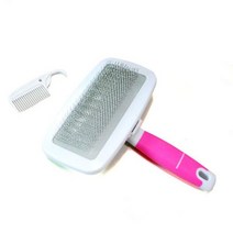 건강한모질 중대형견 강아지 브러쉬 애완묘미용 애옹이마사지 애완묘마사지 강쥐미용 노령견털갈이시기