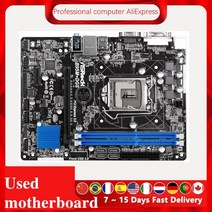 ASRock B95M-DGS 데스크탑 마더 보드 B85 LGA 1150 코어 i7 i5 i3 SATA3 USB3.0 오리지널 메인 사용, 한개옵션0