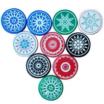 플레이더게임 까롬 미스터까롬 스트라이커 Carrom Striker, 검정, 1개