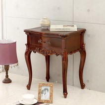 리앤갤러리 원목엔틱 콘솔 협탁 소품 시리즈, 로앤1단