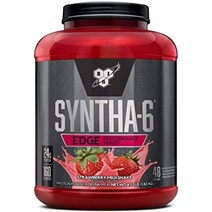BSN SYNTHA-6 Edge Protein Powder 비에스엔 신타6 엣지 프로틴 파우더 1.12kg, 딸기 밀크 쉐이크, 48인분(1팩)