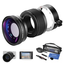 NEEWER 18mm HD 광각 Sony ZV1 카메라 & 2 in 1 10x 매크로