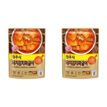 오뚜기 청주식 돼지김치짜글이 450g 신제품 칼칼 매콤, 2개