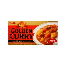 S&B 골든카레 순한맛, 3개, 220g, 220g