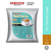 아이크청 테타릭 대용량 밀크티 2in1 노슈가 파우더 AIK CHEONG Milk Tea 1kg, 노슈가 파우더1kg, 1개