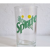 스프라이트 잔 빈티지 레트로 컵 코카콜라 칠성사이다, 3p