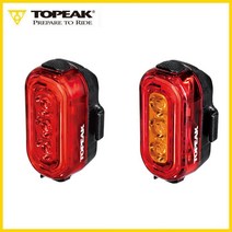 TOPEAK 라이트 TAILLUX 100 USB, RD/RD, 1개