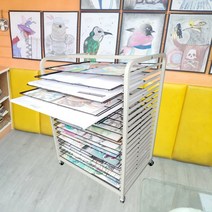 그림건조대 물감 말리기 화실 이젤 미술 학원 학교