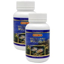 GREEN TOP Green Lipped Mussels 그린탑 초록홍합 초록입홍합 1000mg 100캡슐 2팩