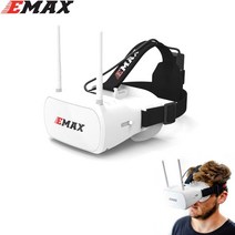 드론고글 Emax 5.8G FPV 안경 hawk 고글 S 레이싱 RC Drone, 한개옵션0