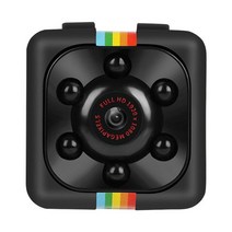 초소형 블랙박스 cctv 적외선 미니 음성 대화 감시 홈 애견 카메라 mini camera hd 1080p night vision camcorder motion dvr dv, 검은색