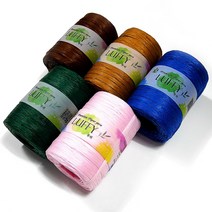 (10+1 이벤트중) 루피 뜨개실 종이실 가방실 모자 페도라 버킷햇, 41 살구베이지