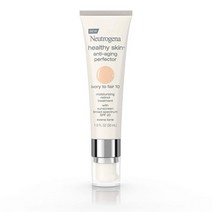 뉴트로지나 Neutrogena 피부 퍼펙터 틴티드 페이셜 모이스처라이저 및 레티놀 트리트먼트 광범위한 스펙트럼 SPF 20 자외선 차단제 이산화티타늄 Fair to Light 30, 10 Ivory Fair