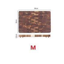 엔드그레인도마 체스 체크무늬 안동느티나무도마 류수영 옥동자 옥주부 극한직업 도마 나무 도마 홈 주방 솔리드 아카시아 나무 피자 빵 과일 도마 블록 미끄럼 방지 주방 도구, 38x28x2.8cm