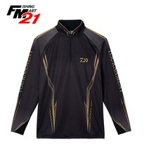 다이와 토너먼트 하프집 드라이셔츠 DE-7322T