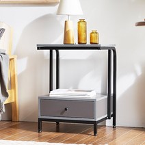 햇살맑은집 루디 라운드 협탁, 03.그레이