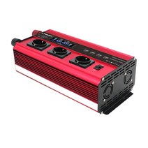 녹원(LVYUAN) 수정사인파 인버터 3000W~6000W 2/3콘센트 12V 24V 220V 60Hz 차량용 캠핑용 차박 캠핑 자동차 인버터, 3000W~6000W  ( 3콘센트 )