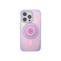 PopSockets 둥근 폰 그립이 MagSafe와 호환되는 팝소켓 아이폰15 프로 케이스 프로용 폰케이스 무선충전 호환 - 아우라