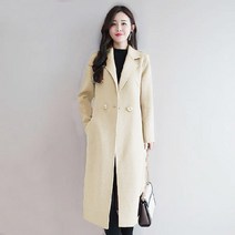 여성 코트 간절기 롱코트 캐주얼 슬림핏 자켓 인박카052