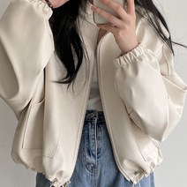케이에비뉴 투웨이 스트링 레더 블루종