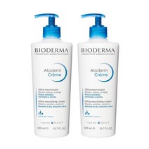 바이오더마 듀오 아토덤 크림 16.7온스 2개, 16.7 Fl Oz (Pack of 2)