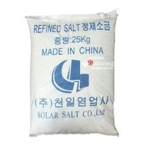 정제염 식염 25kg 중국산