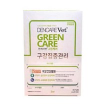 엉클펫 국산 반려동물 덴케어벳 그린케어 30p 구강관리 기능성 개껌