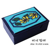 만들기재료 문양 한지 공예 3개묶음 공예도구 (전통)미니경대 전통만들기 전통공예