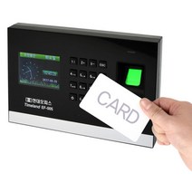 EF-005전용 근태관리기 출입증명 RF카드 출퇴근기록 출근기록카드 출퇴근체크기 출입관리 출퇴근기록기추천, 양면, E