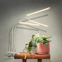 식물 조명 LED 식물등 스탠드 화분 성장 생장등 12종, 식물등 화이트, 3구, 컬러