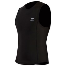 Billabong 남성 2/2mm 엡솔루트 백집 Wet 수트 Vest - 블랙 2aM305704, Black, X-Large