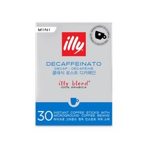 일리 스틱커피 디카페인 미니(1g x 30p), 1g, 30개입