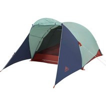 Kelty 켈티 4/6인용 캠핑 자동차 축제 특대 전정이 있는 가족용 독립형 룸퍼스 텐트, Rumpus 6 Person Tent